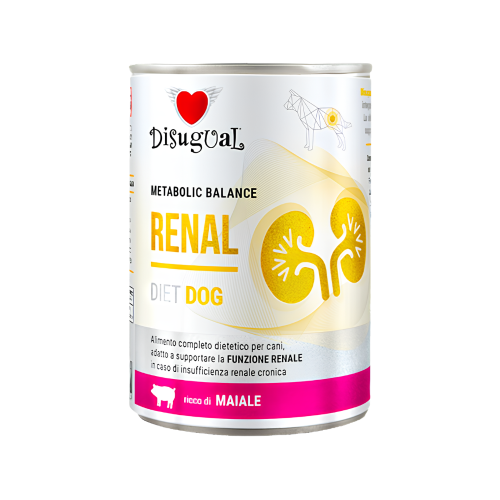 Disugual RENAL Wieprzowina 400g Karma mokra dla psa Weterynaryjna