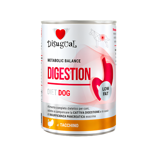 Disugual DIGESTION Indyk 400g Karma mokra dla psa Weterynaryjna