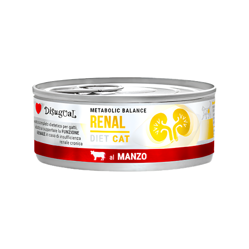 Disugual RENAL Wołowina 85g Karma mokra dla kota Weterynaryjna