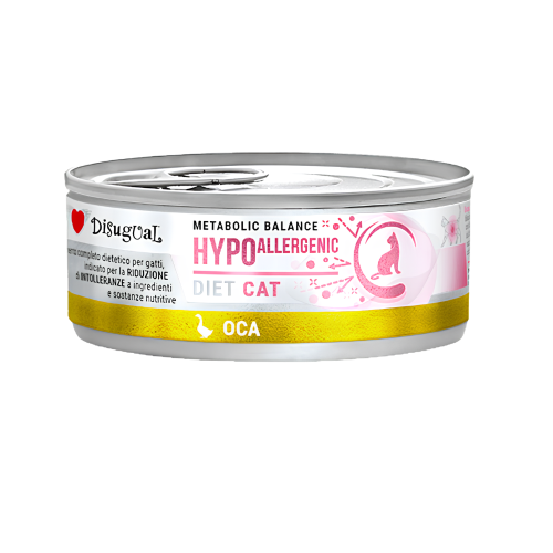 Disugual HYPOALLERGENIC Gęś 85g Karma mokra dla kota Weterynaryjna