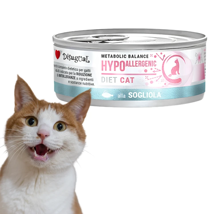 Disugual HYPOALLERGENIC Sola 85g Karma mokra dla kota Weterynaryjna