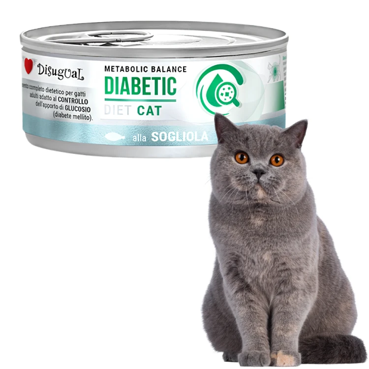 Disugual DIABETIC Sola 85g Karma mokra dla kota Weterynaryjna