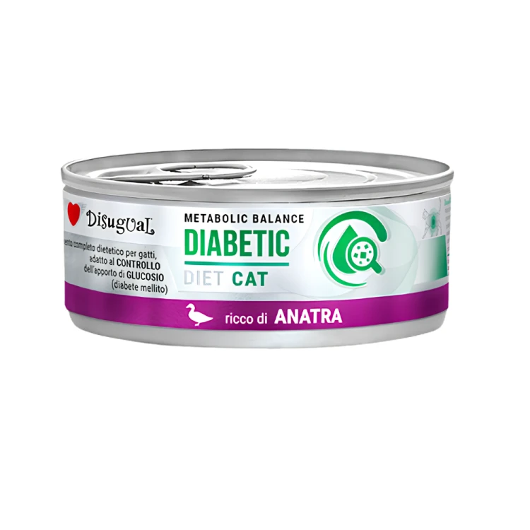 Disugual DIABETIC Kaczka 85g Karma mokra dla kota Weterynaryjna
