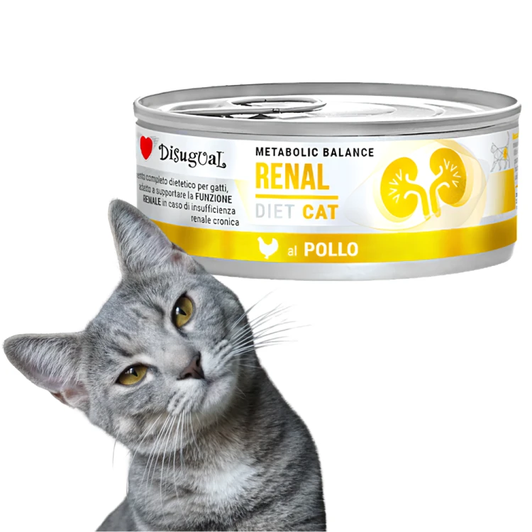 Disugual RENAL Kurczak 85g Karma mokra dla kota Weterynaryjna