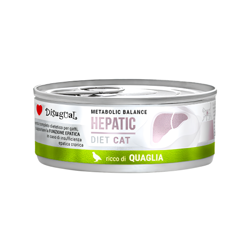 Disugual HEPATIC Przepiórka 85g Karma mokra dla kota Weterynaryjna