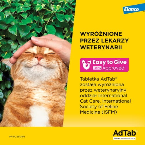 AdTab Cat 12mg x 1 tabletka dla kota