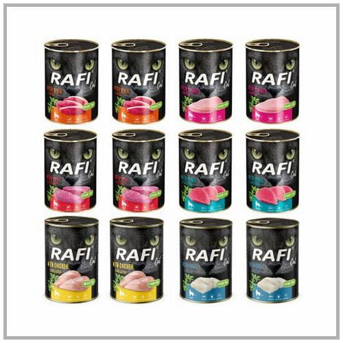 Rafi Kot Przepyszny Mix Smaków 12x400g Mokra karma dla kotów