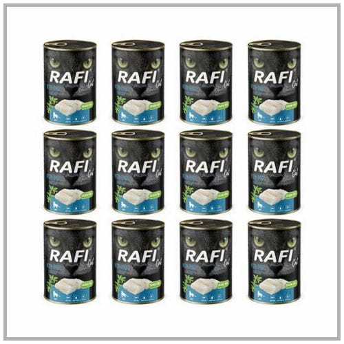 Rafi Kot z Dorszem 12x400g mokra karma dla kota