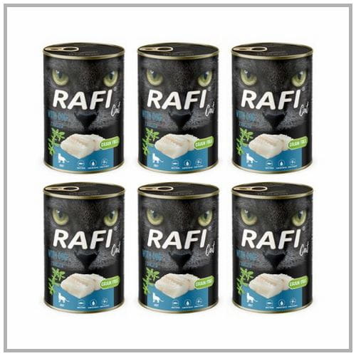 Rafi Kot z Dorszem 6x400g mokra karma dla kota