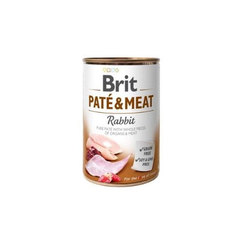 Brit Pate &amp; Meat Królik 400g Mokra Karma dla Psa