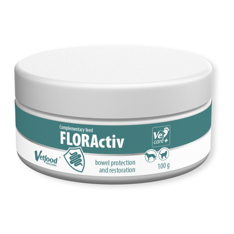 Floractiv 100g Vetfood – zdrowa flora bakteryjna dla psa i kota