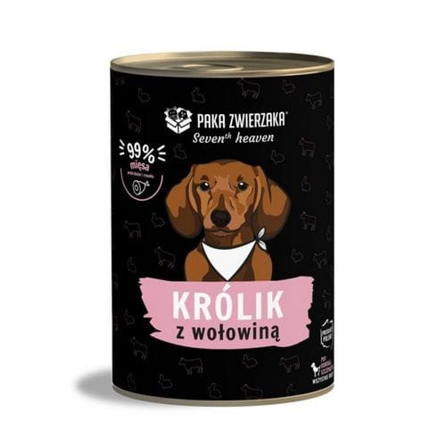 Paka Zwierzaka Seventh Heaven Mix Smaków 6x 400g Mokra karma dla psa