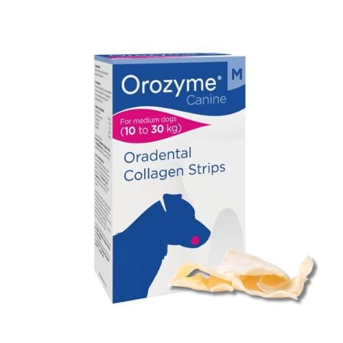 Orozyme Collagen Strips 141 g. Rozmiar M. Pies. zoomisia.jpg
