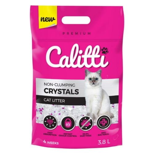 Calitti Crystals 3,8L Żwirek silikonowy