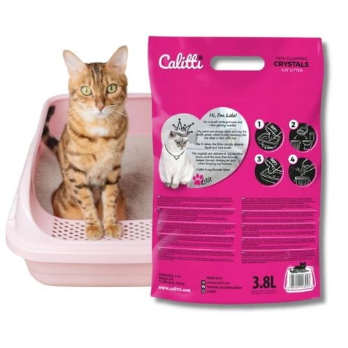 Calitti Crystals 3,8L Żwirek silikonowy