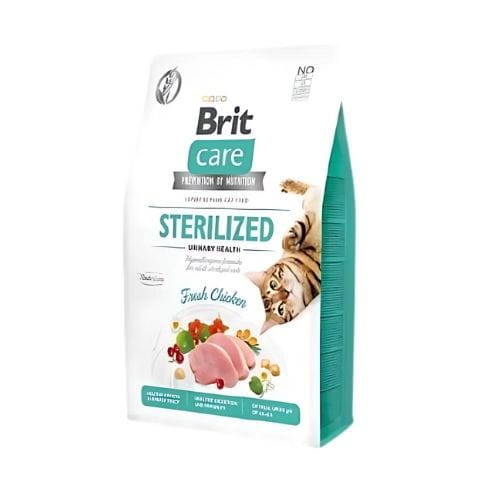 Brit Care Grain Free Sterilized Urinary Health 2kg. Sucha karma dla kota. zoomisia.jpg