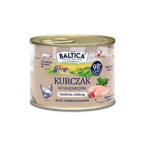 Baltica Smaki Regionów Kurczak 185g  mokra karma dla kota