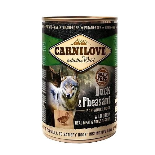 Carnilove Wild Meat Duck&amp;Pheasant 400g Mokra karma dla psa zoomisia.jpg