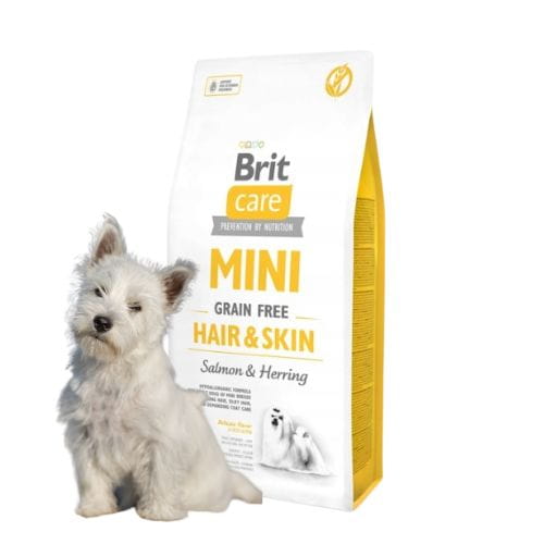 Brit Care Mini Hair &amp; Skin 2 kg  bezzbożowa karma  sucha dla psa.jpg