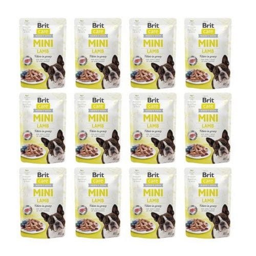 Brit Care Mini Pouch Lamb 12x85g Mokra kama dla psa z jagnięciną