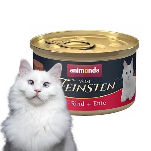 Animonda Vom Feinsten Mus Wołowina z Kaczką mokra karma dla kota 85g
