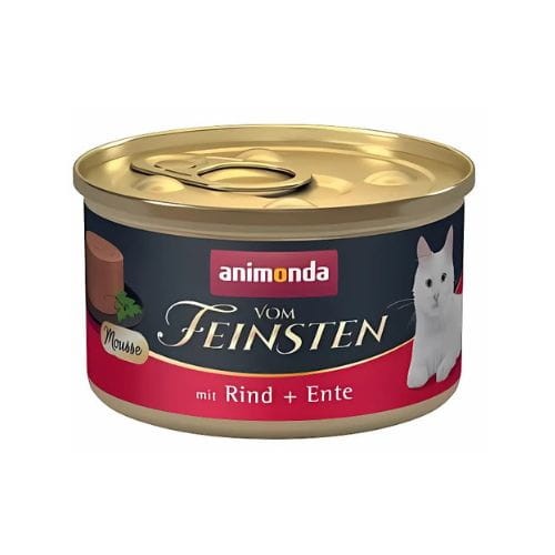 Animonda Vom Feinsten Mus Wołowina z Kaczką mokra karma dla kota 85g