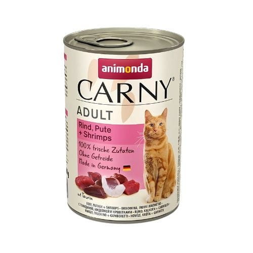 Animonda Carny Adult mokra karma Wołowina Indyk Krewetki 400 g