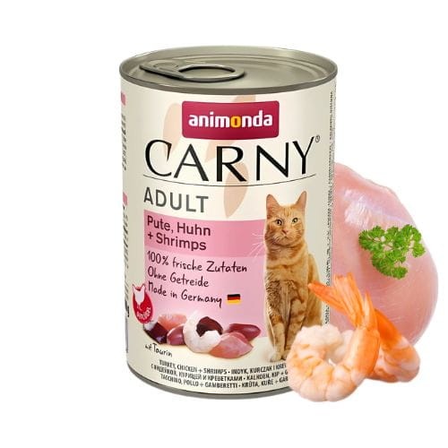 Animonda Carny Kurczak Indyk Krewetki mokra karma dla kota 400 g
