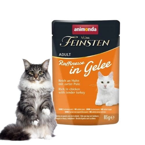 Mokra karma Animonda Vom Feinsten Raffinesse Kurczak z indykiem 85 g