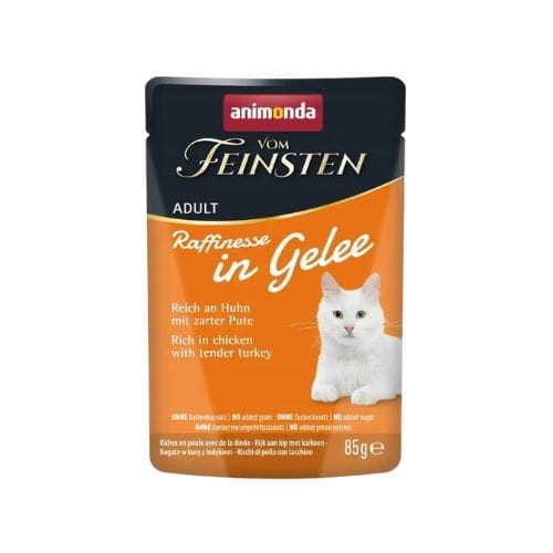 Mokra karma Animonda Vom Feinsten Raffinesse Kurczak z indykiem 85 g