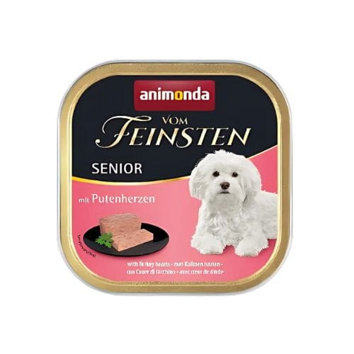 Mokra karma dla psa Animonda Vom Feinsten Senior Serca indyka 150 g