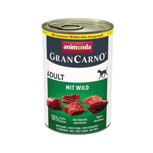 Animonda GranCarno Dziczyzna 400 g mokra karma dla psa