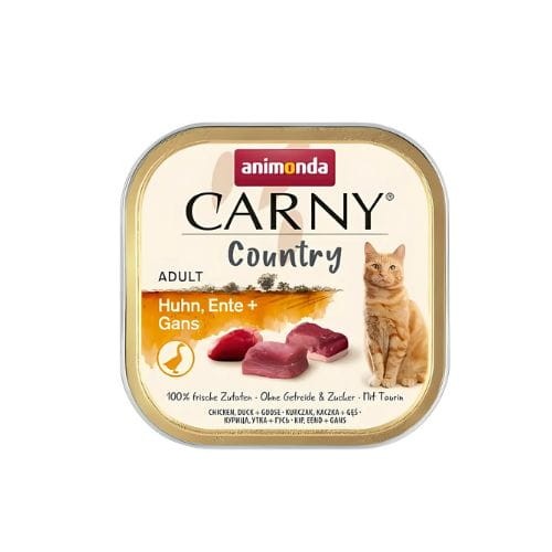 Animonda Carny Country Kurczak Kaczka Gęś 12x100 g mokra karma dla kota