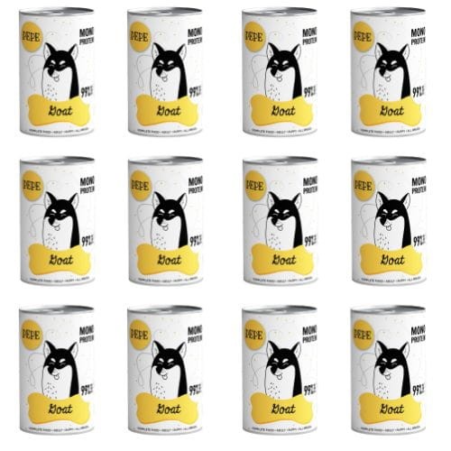 Paka Zwierzaka Koza 12x400g Monoproteinowa Karma mokra dla psa