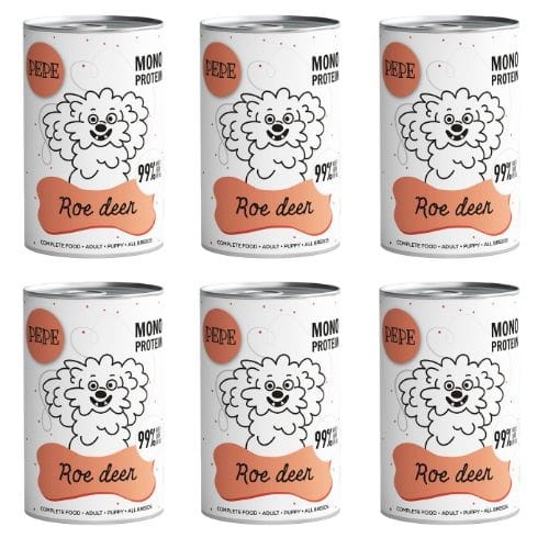 Paka Zwierzaka  Sarna 6x400g Monoproteinowa Karma mokra dla psa