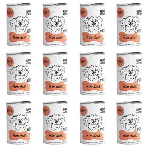 Paka Zwierzaka  Sarna 12x400g Monoproteinowa Karma mokra dla psa