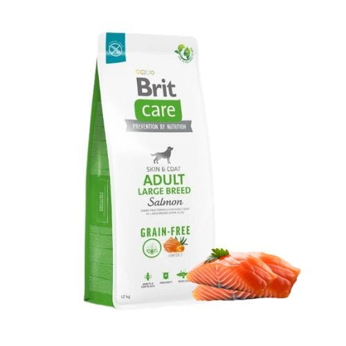 Brit Care Grain-Free Adult Large Salmon 12kg Sucha karma dla psa z łososiem zoomisia.jpg