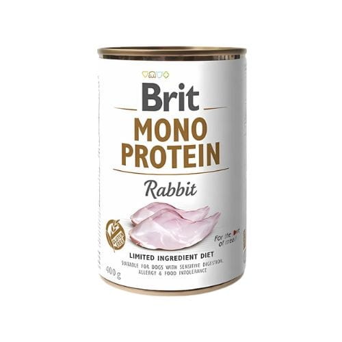 Brit Mono Protein Rabbit 400g Mokra karma dla psa monobiałkowa zoomisia.jpg