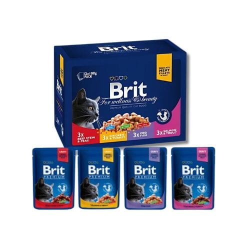Brit Premium Family Plate 12x100g Mokra karma dla kota mix smaków all.jpg
