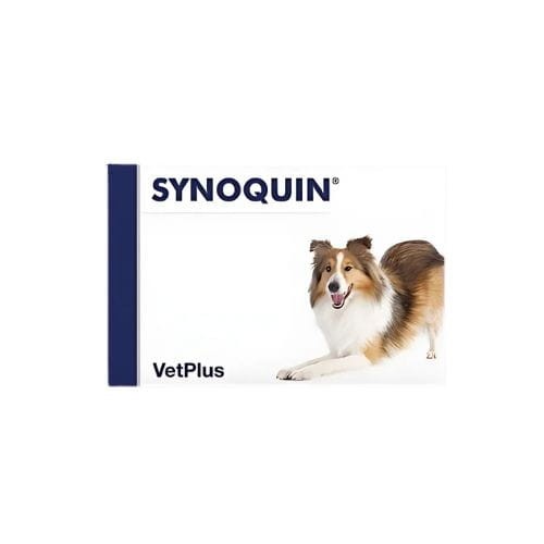 Vetplus Synoquin 30 tabl  wsparcie stawów dla psa średniej rasy -  krótka data