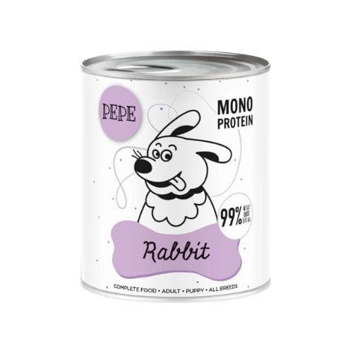 Paka Zwierzaka Królik 800 g Monoproteinowa karma mokra dla psa
