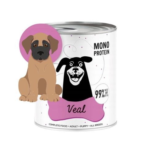 Paka Zwierzaka Cielęcina 800 g Mokra karma dla psa monoproteinowa