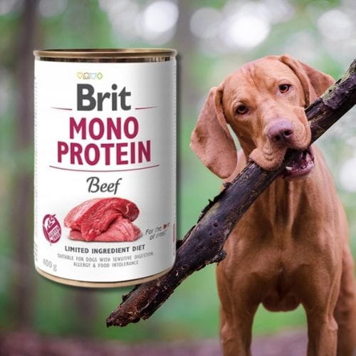 Brit Mono Protein Beef 400g Mokra Karma monobiałkowa dla Psa a.jpg