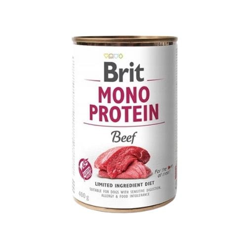Brit Mono Protein Beef 400g Mokra Karma monobiałkowa dla Psa zoomisia.jpg
