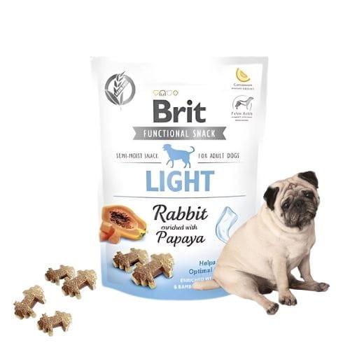 Brit Care Dog Functional Snack Light Rabbit 150g Przysmak dla psa na kontrolę wagi a.jpg