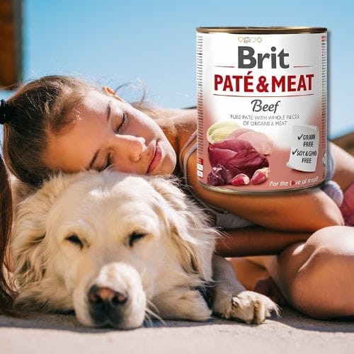 Brit Pate &amp; Meat Wołowina 800g Mokra karma dla psa a.jpg