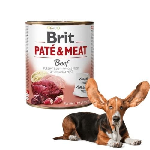 Brit Pate &amp; Meat Wołowina 800g Mokra karma dla psa all.jpg