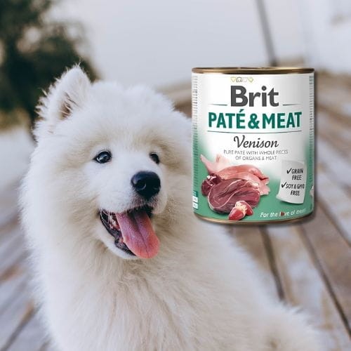 Brit Pate &amp; Meat Dziczyzna 800g Mokra karma dla psa.jpg