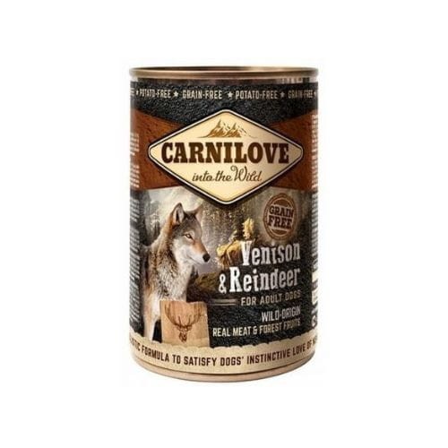 Carnilove Wild Meat Venison &amp; Reindeer 400g – mokra karma dla psa zoomisia.jpg