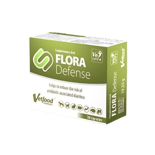 Vetfood Flora Defense 30 kapsułek suplement probiotyk dla psa i kota zoomisia.jpg